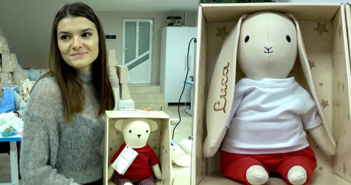 Молодая жительница Унген создает уникальные игрушки в своей мастерской